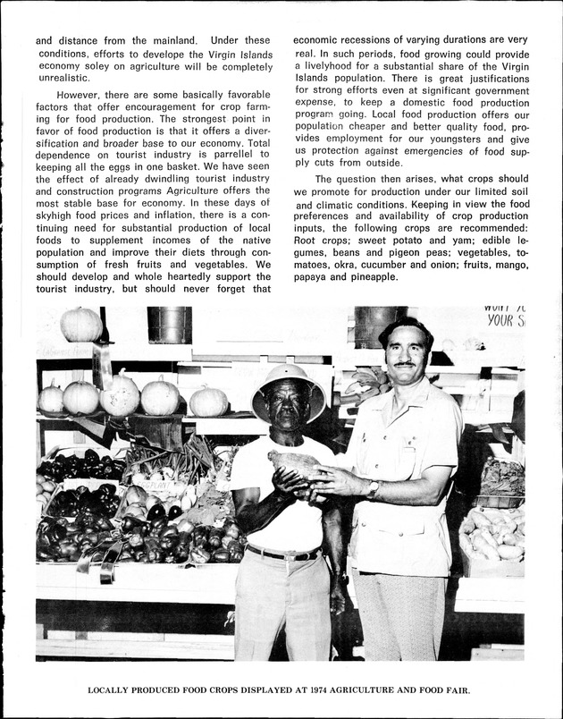 Virgin Islands Agriculture and food fair 1975 - Page 18