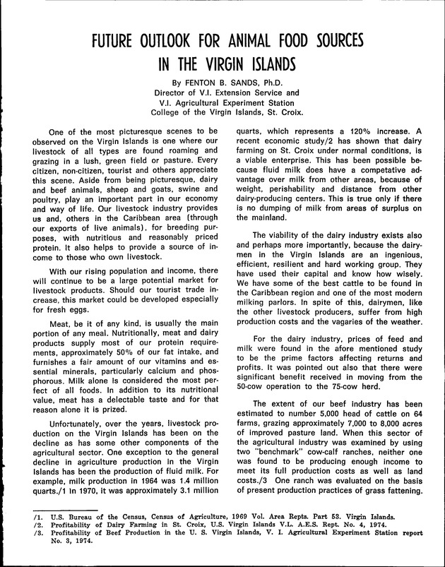 Virgin Islands Agriculture and food fair 1975 - Page 20