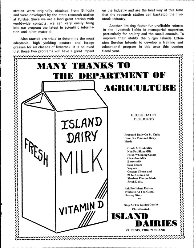 Virgin Islands Agriculture and food fair 1975 - Page 22