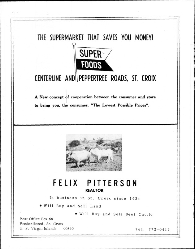 Virgin Islands Agriculture and food fair 1975 - Page 23