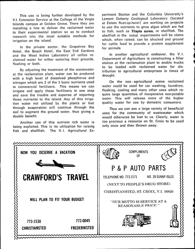 Virgin Islands Agriculture and food fair 1975 - Page 27