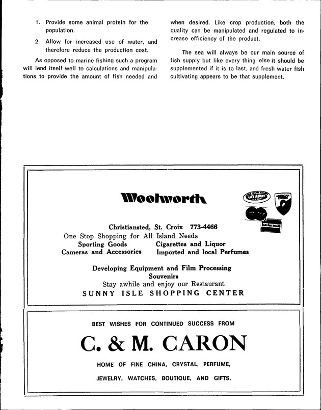 Virgin Islands Agriculture and food fair 1975 - Page 32