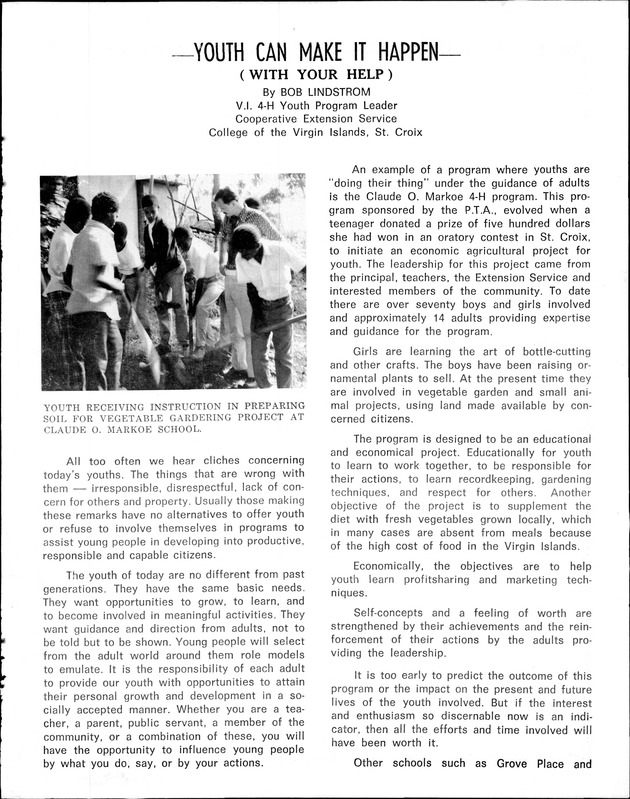 Virgin Islands Agriculture and food fair 1975 - Page 40