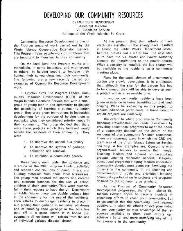 Virgin Islands Agriculture and food fair 1975 - Page 44