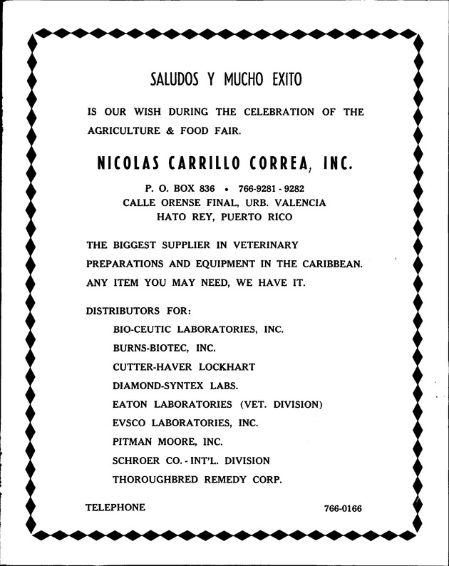 Virgin Islands Agriculture and food fair 1975 - Page 50