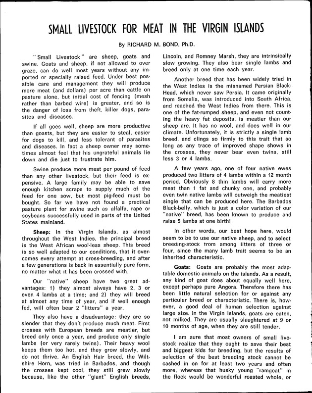 Virgin Islands Agriculture and food fair 1975 - Page 51