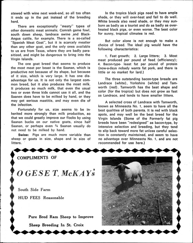 Virgin Islands Agriculture and food fair 1975 - Page 52