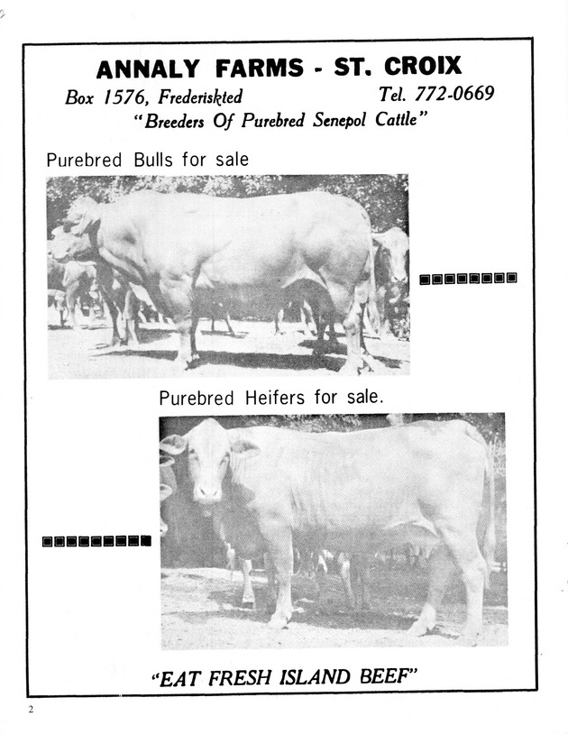 Virgin Islands Agriculture and food fair 1976 - Page 3