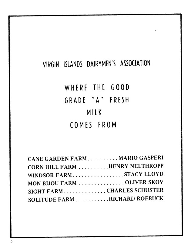 Virgin Islands Agriculture and food fair 1976 - Page 7