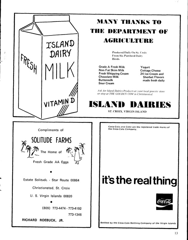 Virgin Islands Agriculture and food fair 1976 - Page 14