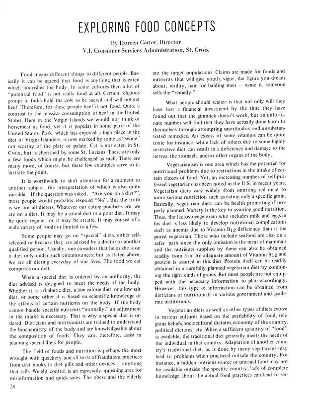 Virgin Islands Agriculture and food fair 1976 - Page 29