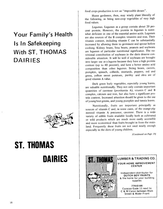 7th Annual Agriculture and food fair of the Virgin Islands 1977. - Page 18