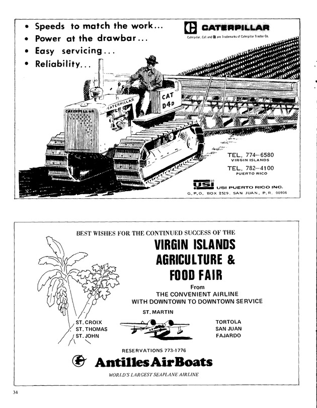 7th Annual Agriculture and food fair of the Virgin Islands 1977. - Page 34