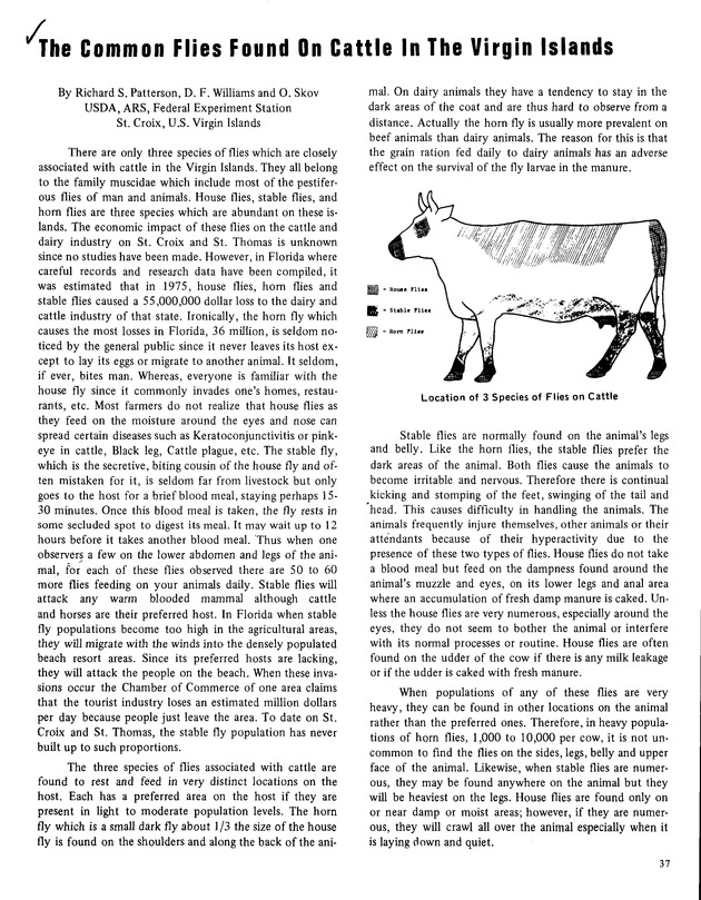 7th Annual Agriculture and food fair of the Virgin Islands 1977. - Page 37