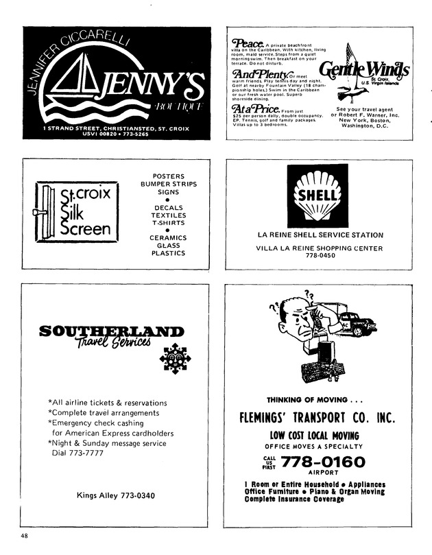 7th Annual Agriculture and food fair of the Virgin Islands 1977. - Page 48