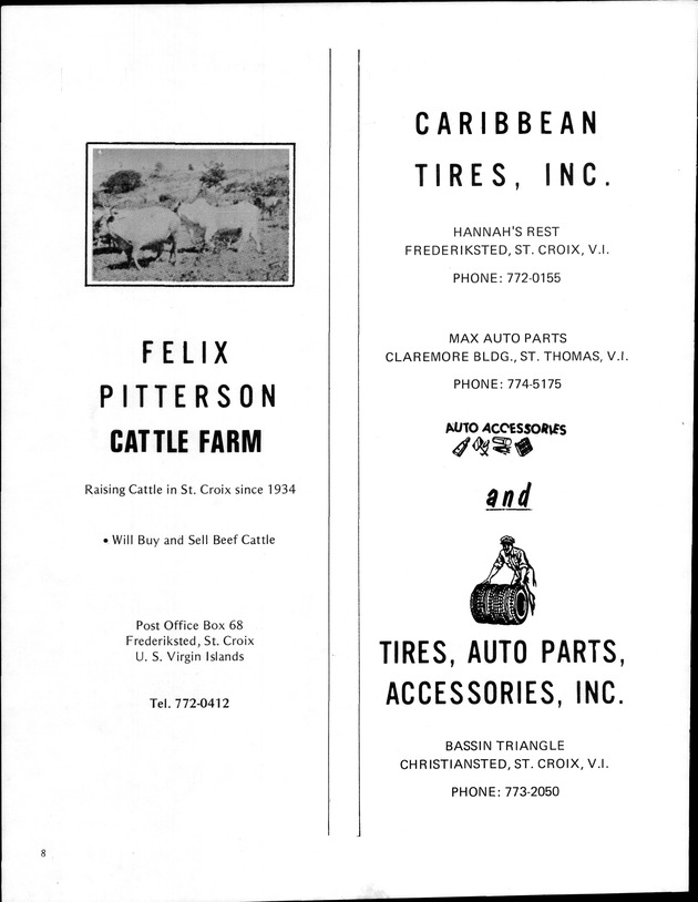 8th Annual Agriculture and food fair of the Virgin Islands 1978 - Page 9