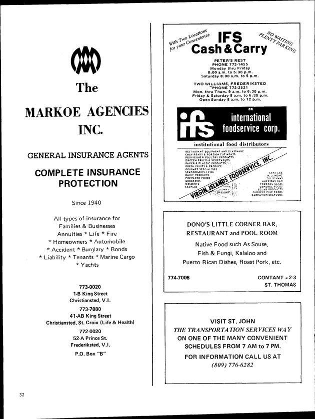 8th Annual Agriculture and food fair of the Virgin Islands 1978 - Page 33