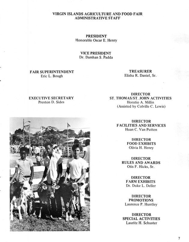 9th Annual Agriculture and food fair of the Virgin Islands1979. - Page 8