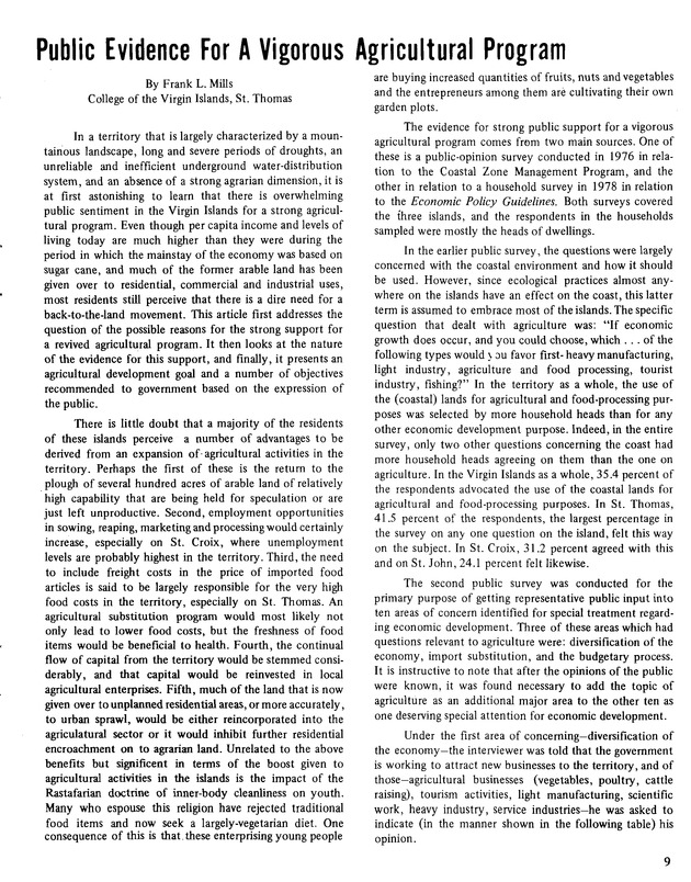 9th Annual Agriculture and food fair of the Virgin Islands1979. - Page 10