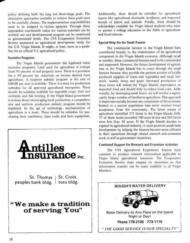 9th Annual Agriculture and food fair of the Virgin Islands1979. - Page 17