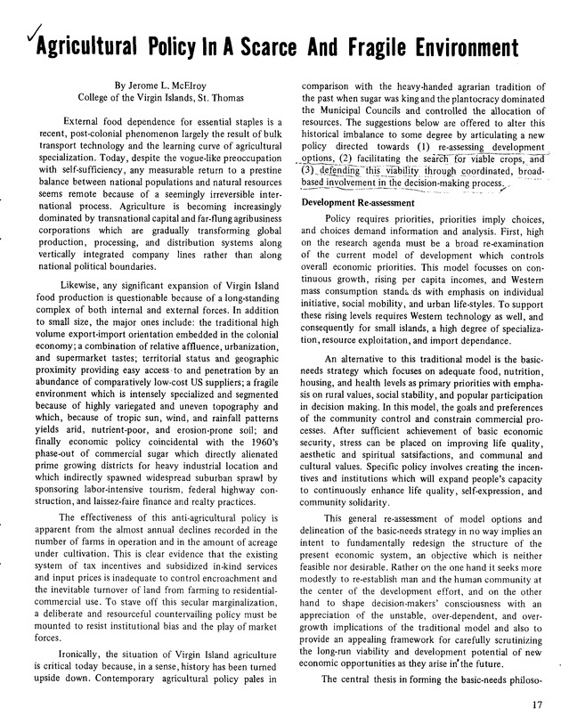 9th Annual Agriculture and food fair of the Virgin Islands1979. - Page 18