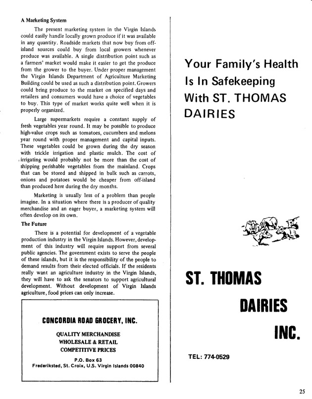 9th Annual Agriculture and food fair of the Virgin Islands1979. - Page 26