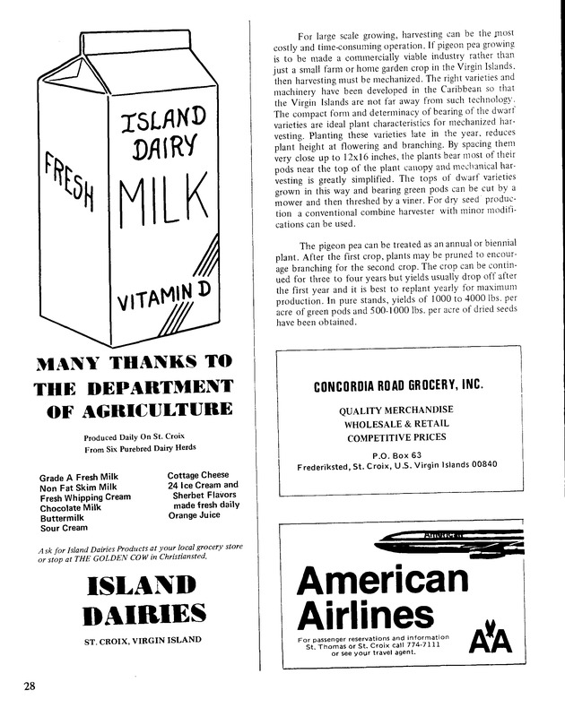 10th Annual Agriculture and food fair of the Virgin Islands 1980. - Page 29