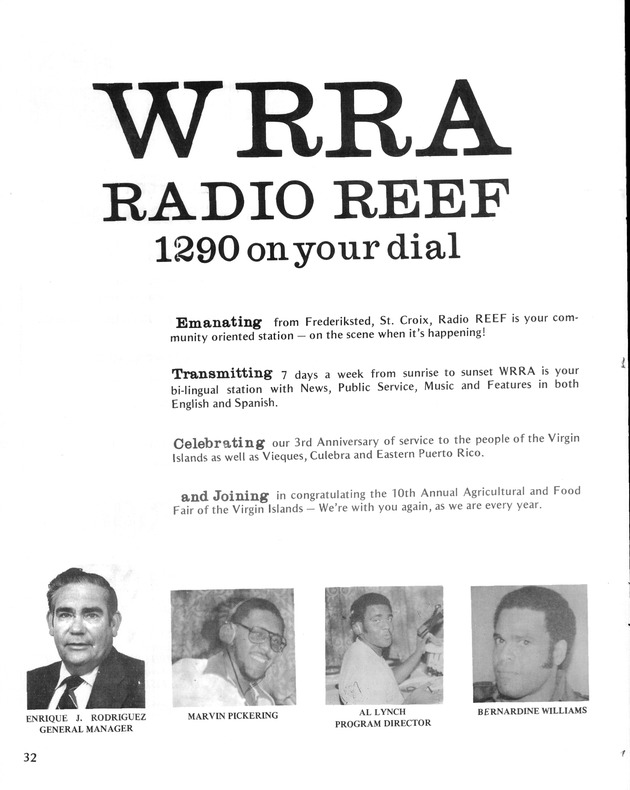 10th Annual Agriculture and food fair of the Virgin Islands 1980. - Page 33