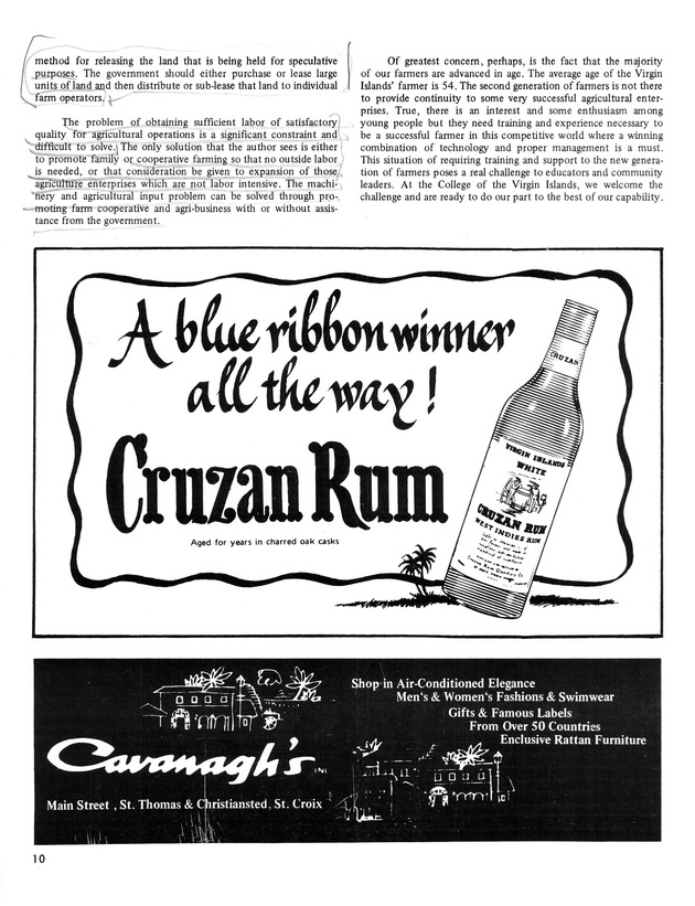 11th Annual Agriculture and food fair of the Virgin Islands 1981. - Page 11