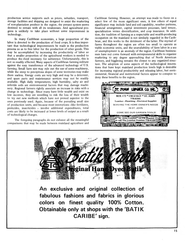 11th Annual Agriculture and food fair of the Virgin Islands 1981. - Page 16