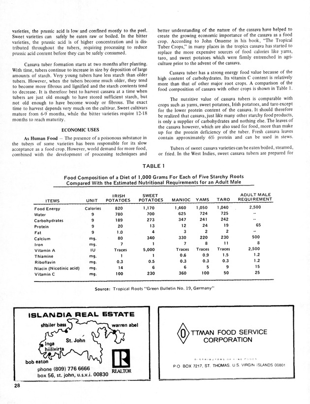 11th Annual Agriculture and food fair of the Virgin Islands 1981. - Page 29