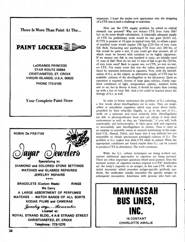 11th Annual Agriculture and food fair of the Virgin Islands 1981. - Page 39