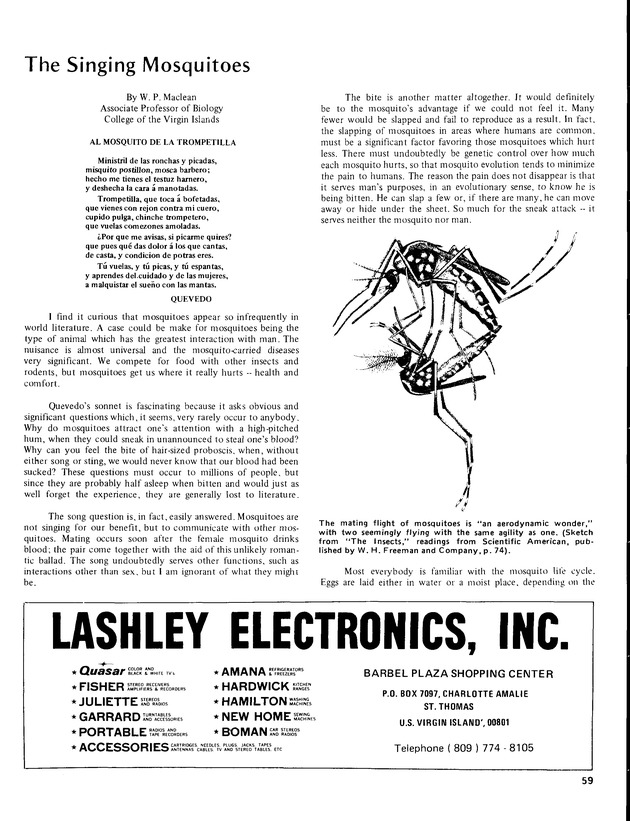 11th Annual Agriculture and food fair of the Virgin Islands 1981. - Page 60