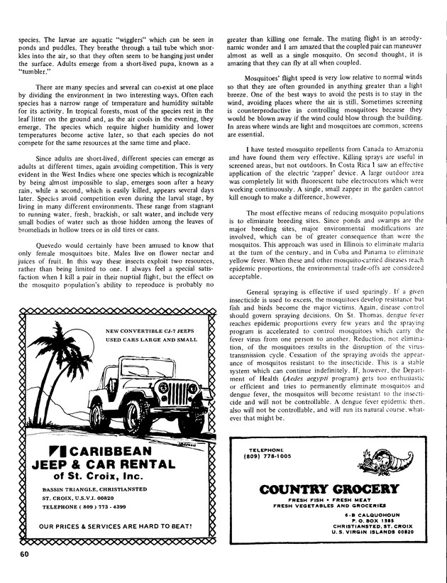 11th Annual Agriculture and food fair of the Virgin Islands 1981. - Page 61