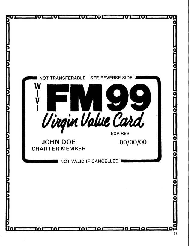 11th Annual Agriculture and food fair of the Virgin Islands 1981. - Page 62