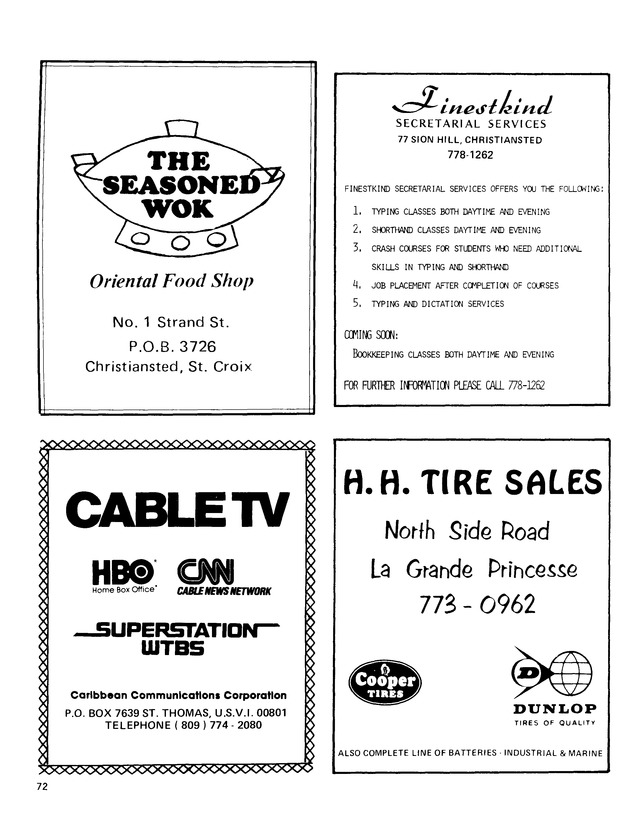 11th Annual Agriculture and food fair of the Virgin Islands 1981. - Page 73