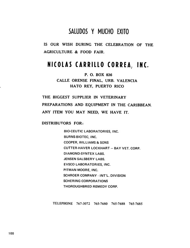 11th Annual Agriculture and food fair of the Virgin Islands 1981. - Page 101