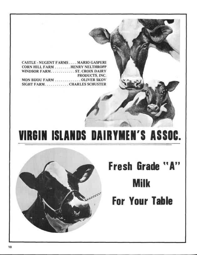 12th Annual Agriculture and food fair of the Virgin Islands 1982. - Page 11