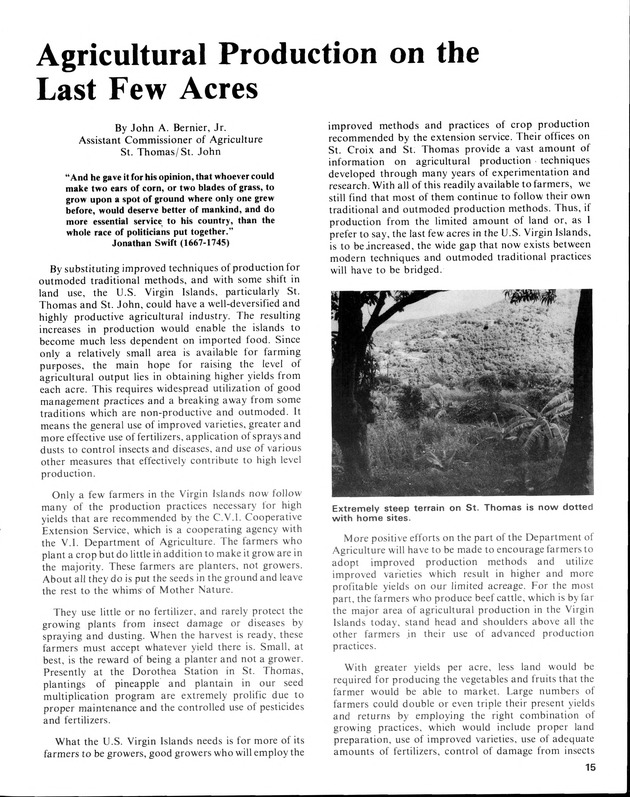 12th Annual Agriculture and food fair of the Virgin Islands 1982. - Page 16