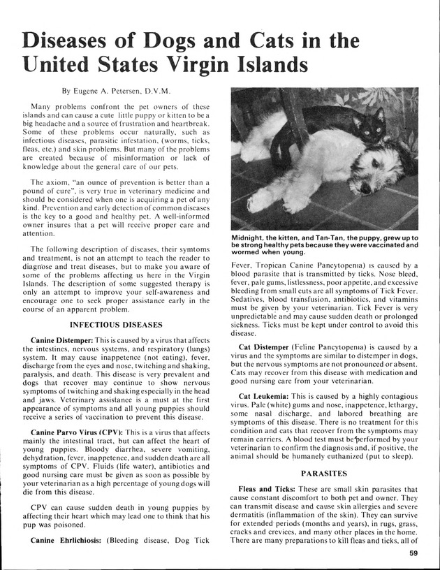 12th Annual Agriculture and food fair of the Virgin Islands 1982. - Page 60