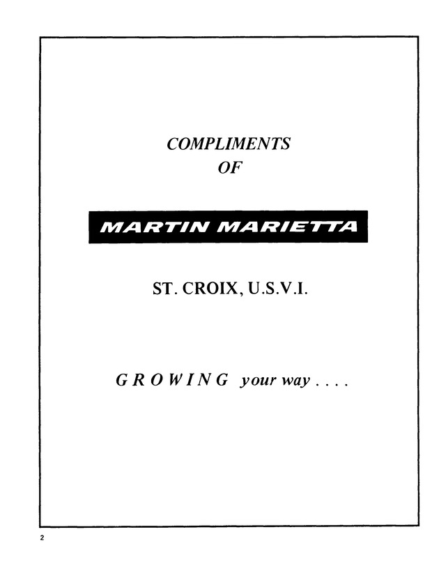 14th Annual Agriculture and food fair of theVirgin Islands 1984. - Page 3