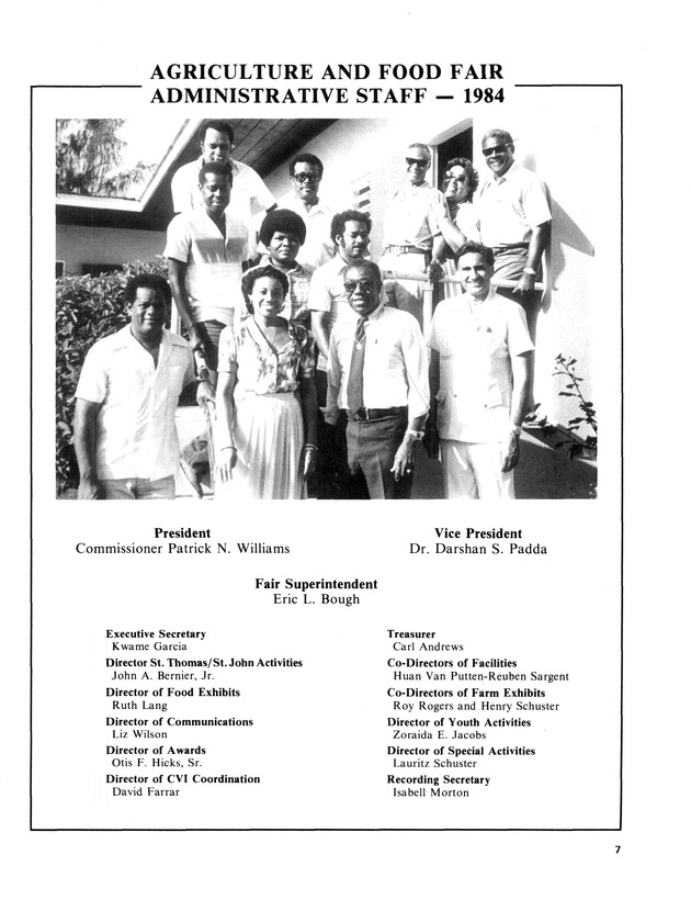 14th Annual Agriculture and food fair of theVirgin Islands 1984. - Page 8