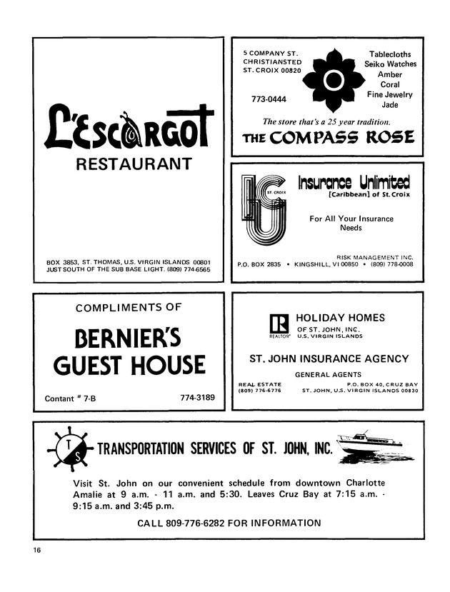 14th Annual Agriculture and food fair of theVirgin Islands 1984. - Page 17