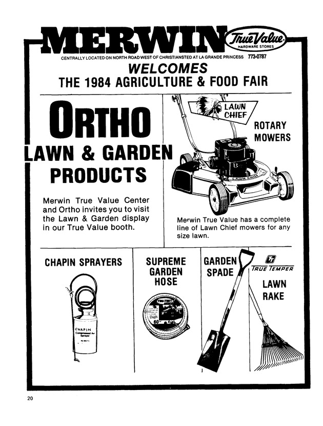 14th Annual Agriculture and food fair of theVirgin Islands 1984. - Page 21