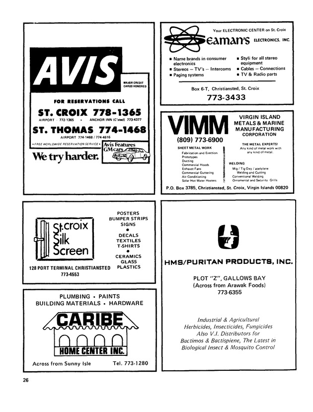 14th Annual Agriculture and food fair of theVirgin Islands 1984. - Page 27