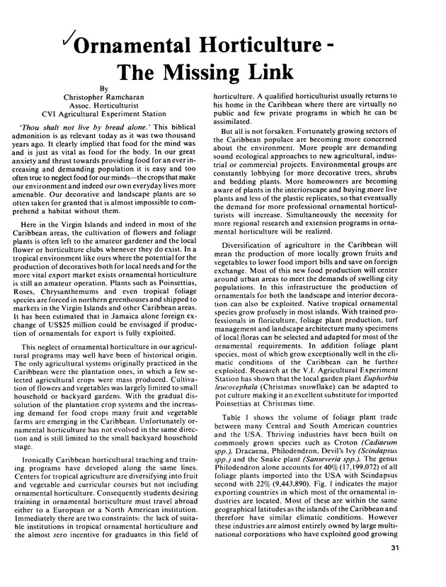 14th Annual Agriculture and food fair of theVirgin Islands 1984. - Page 32