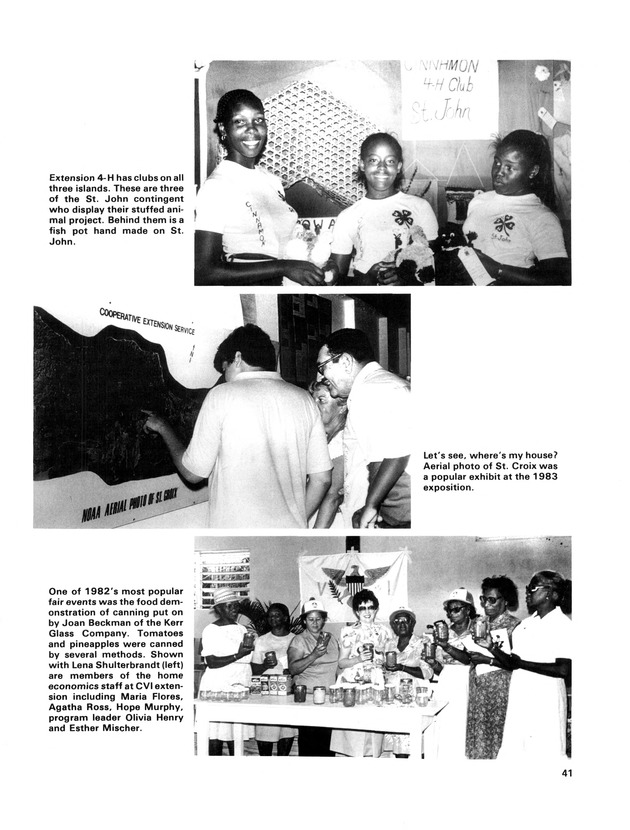 14th Annual Agriculture and food fair of theVirgin Islands 1984. - Page 42