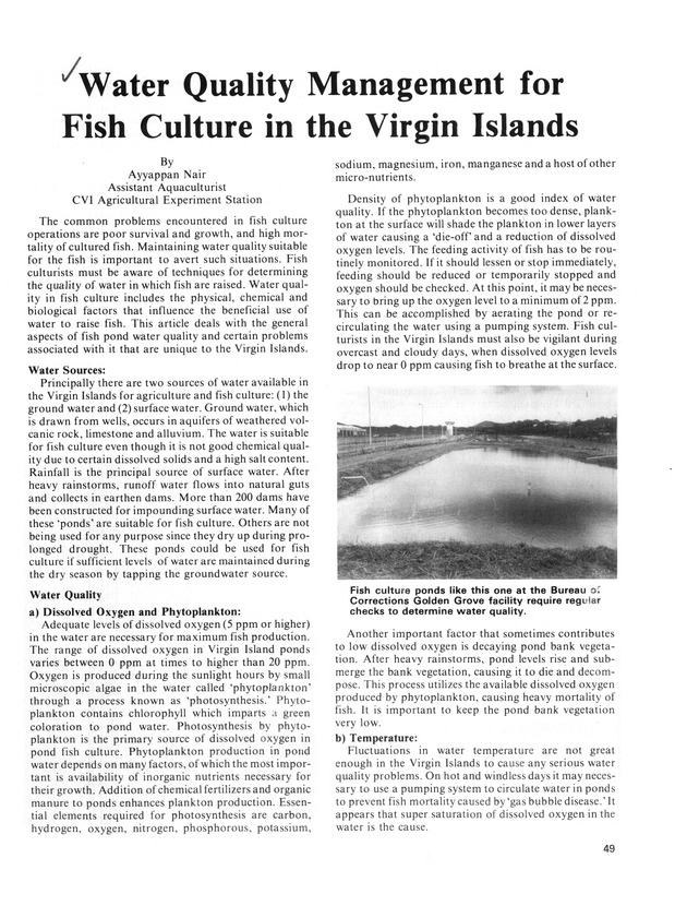 14th Annual Agriculture and food fair of theVirgin Islands 1984. - Page 50