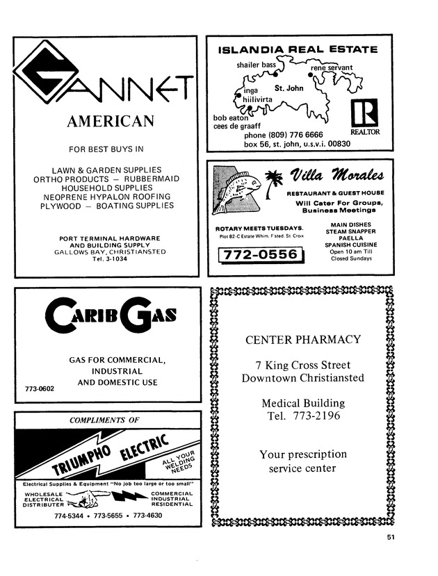 14th Annual Agriculture and food fair of theVirgin Islands 1984. - Page 52