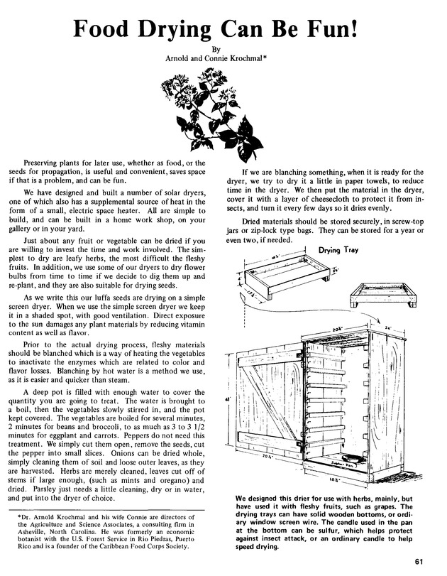 15th Annual Agriculture and food fair of the Virgin Islands 1985. - Page 62